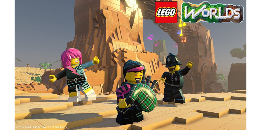 LEGO Worlds [PS4, русская версия]