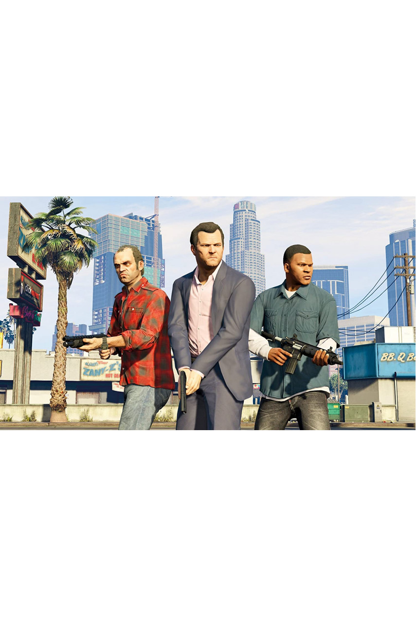 Grand Theft Auto V (GTA 5) Premium Edition [PS4, русские субтитры]
