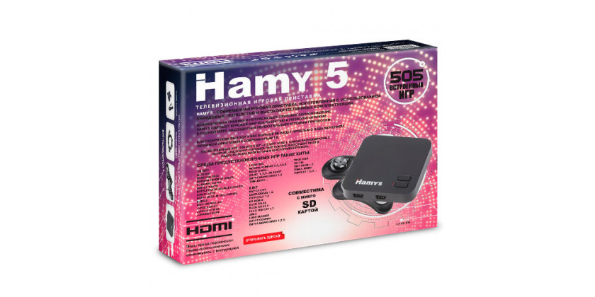 16bit - 8bit "Hamy 5" HDMI (505-in-1)