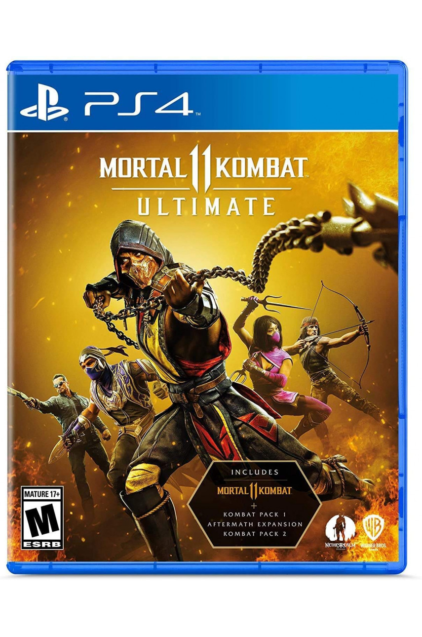 Mortal Kombat 11 Ultimate [PS4, русские субтитры]