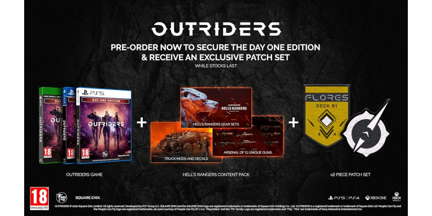 Outriders. Day One Edition [PS5, русские субтитры]