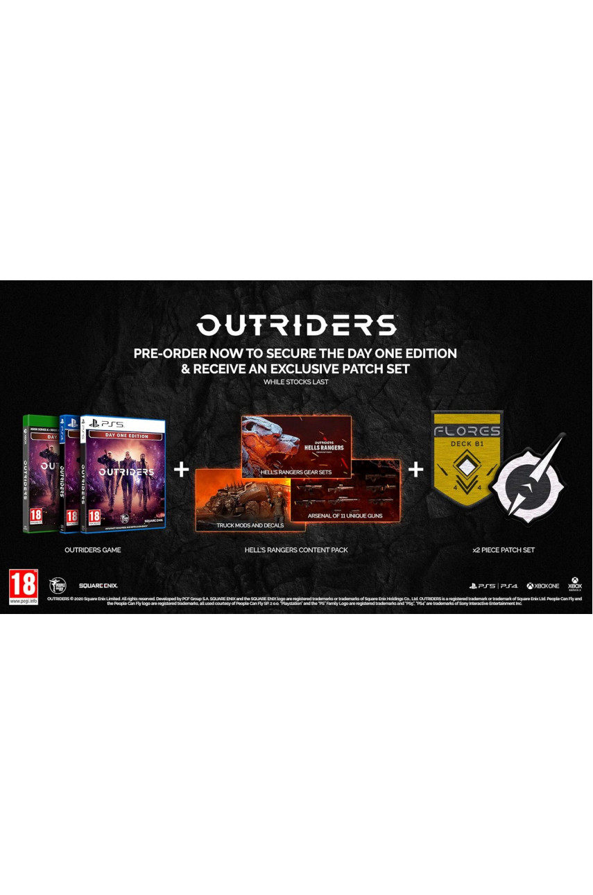 Outriders. Day One Edition [PS5, русские субтитры]