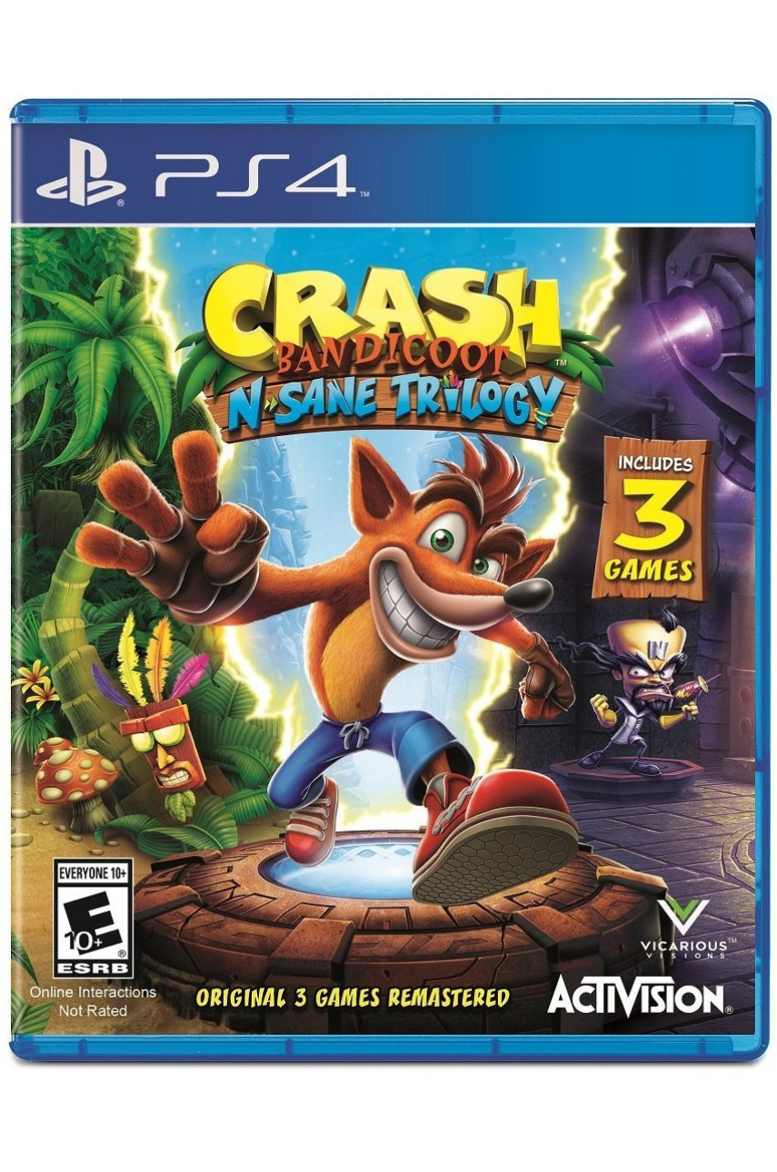 Crash Bandicoot N. Sane Trilogy [PS4, английская версия]