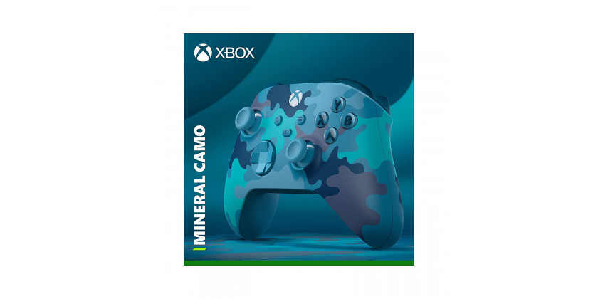 Джойстик беспроводной Mineral Camo Синий Камуфляж Microsoft Xbox Series - Xbox One 