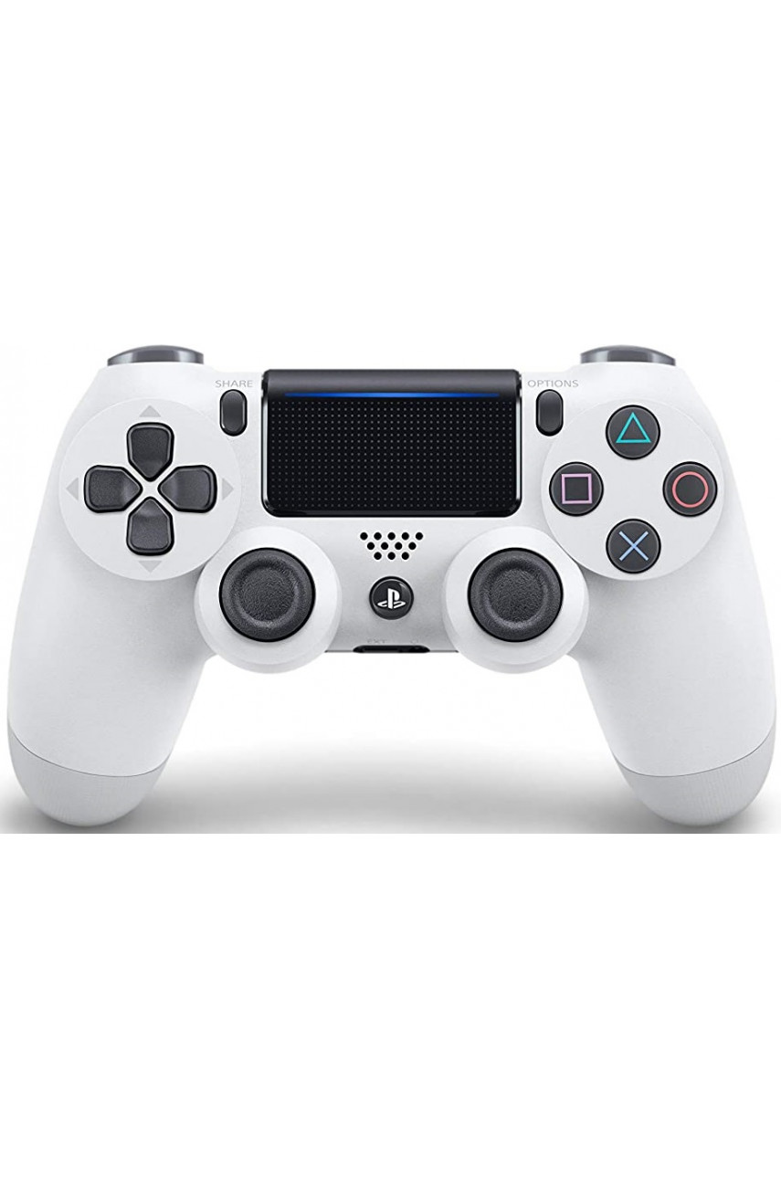 Джойстик Беспроводной DualShock 4 Glacier White Белый PS4