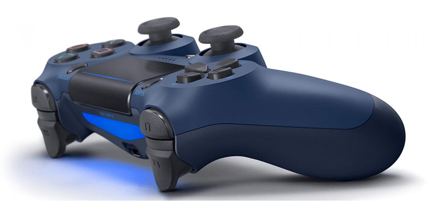 Джойстик Беспроводной DualShock 4 Midnight Blue Темно-Синий PS4