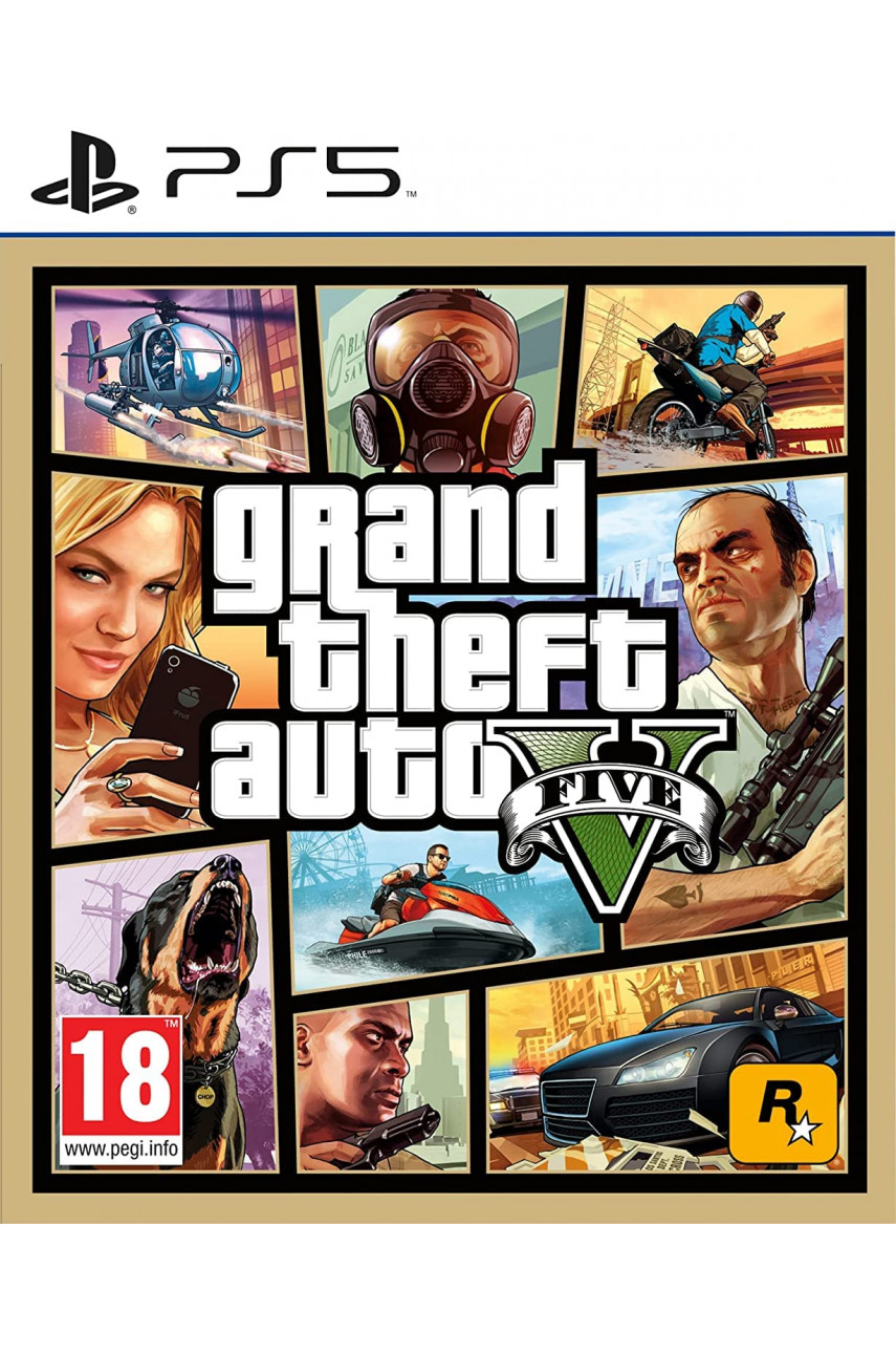 Grand Theft Auto 5 ( GTA5 ) [PS5, русские субтитры]