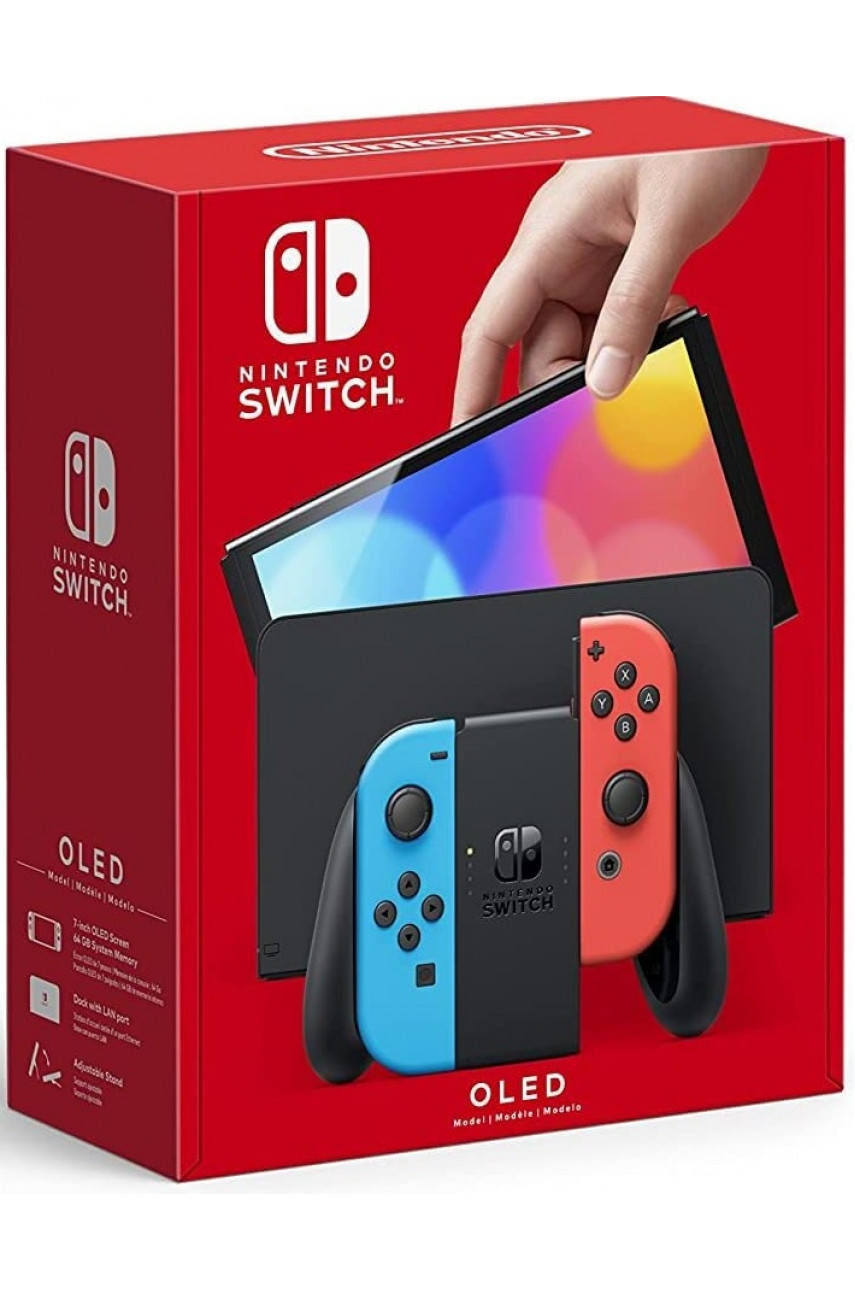 Nintendo Switch OLED (Красный/Синий)