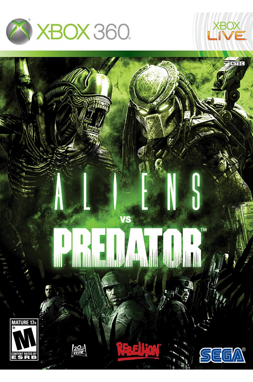 Aliens vs Predator [Xbox 360, русская версия] Б/У