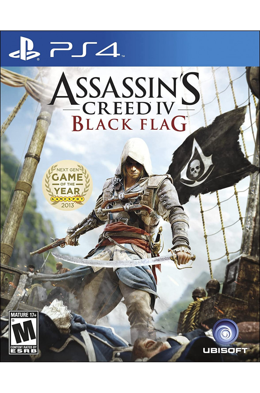 Assassin's Creed IV: Black Flag / Черный Флаг [PS4, русская версия]