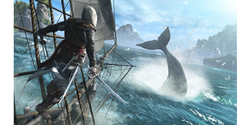 Assassin's Creed IV: Black Flag / Черный Флаг [PS4, русская версия]