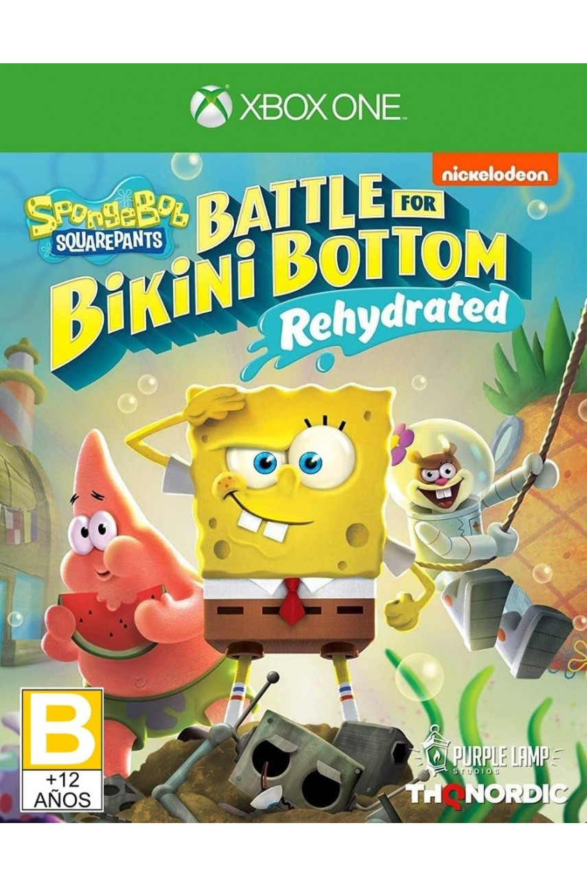 SpongeBob SquarePants: Battle for Bikini Bottom - Rehydrated [Xbox One, русская версия]