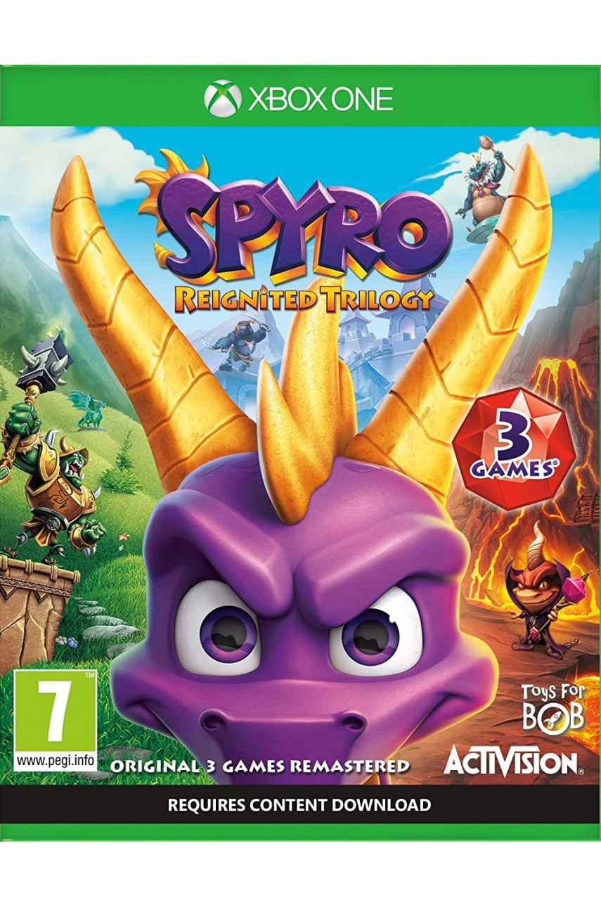 Spyro Reignited Trilogy [Xbox One, английская версия]