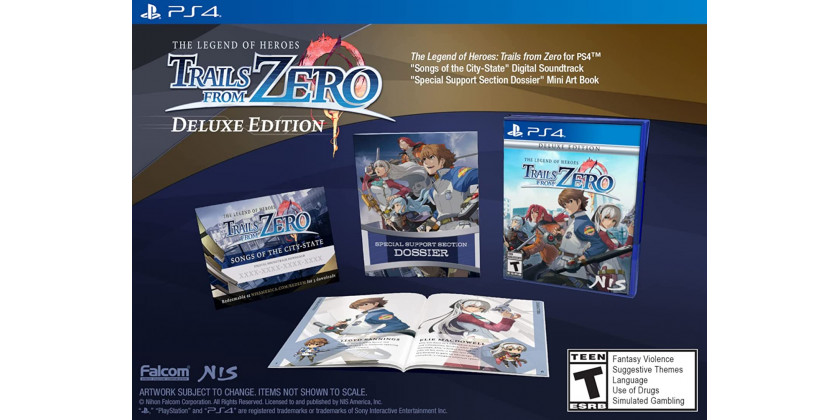 The Legend of Heroes: Trails from Zero - Deluxe Edition [PS4, английская версия]