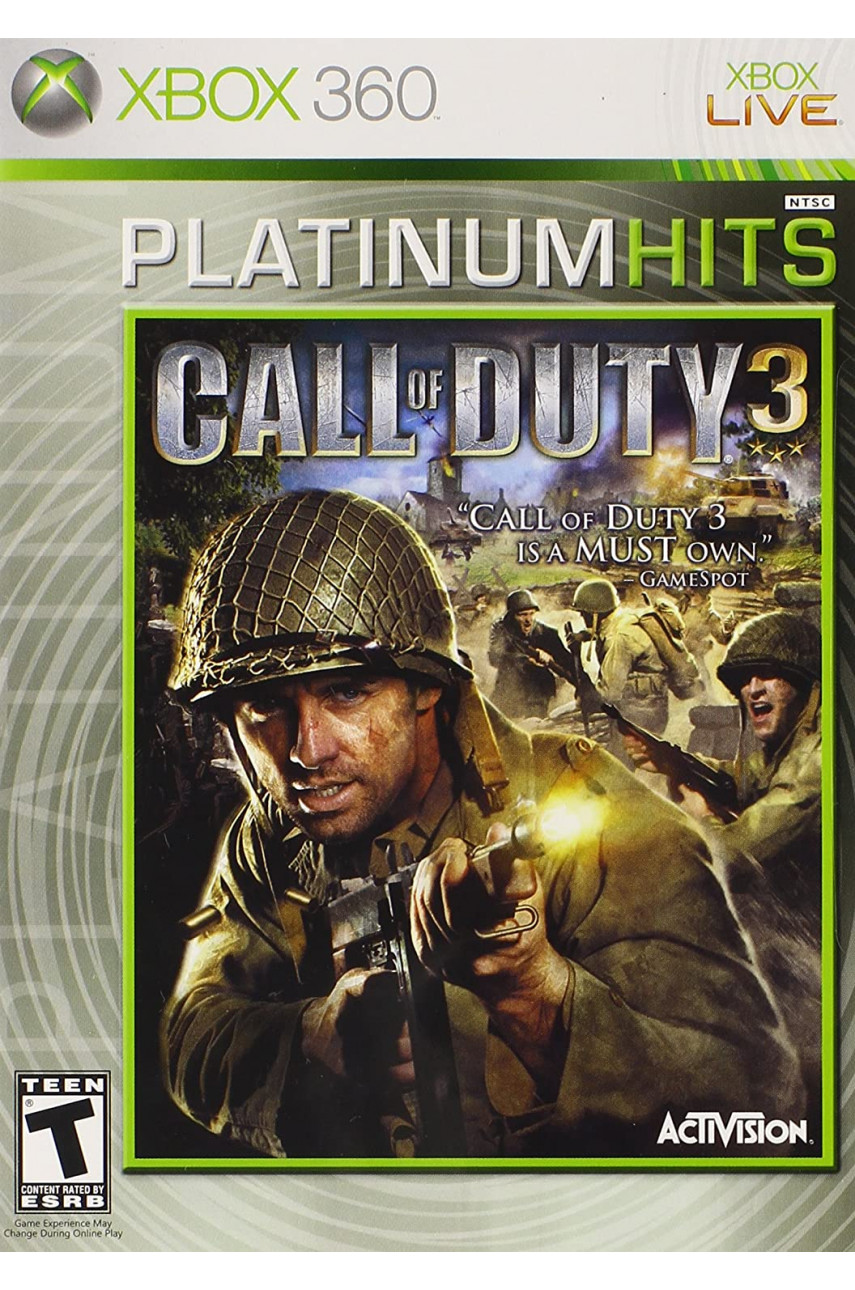 Call Of Duty 3 [Xbox 360, английская версия] Б/У