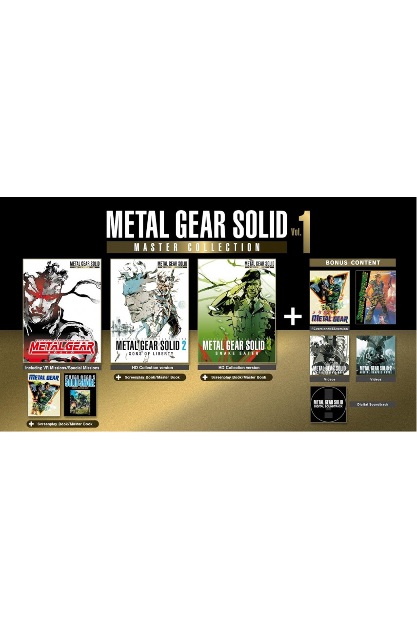 Metal Gear Solid: Master Collection vol.1 [Nintendo Switch, английская версия]