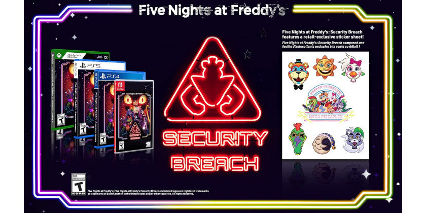 Five Nights at Freddy's: Security Breach [PS5, русская версия]