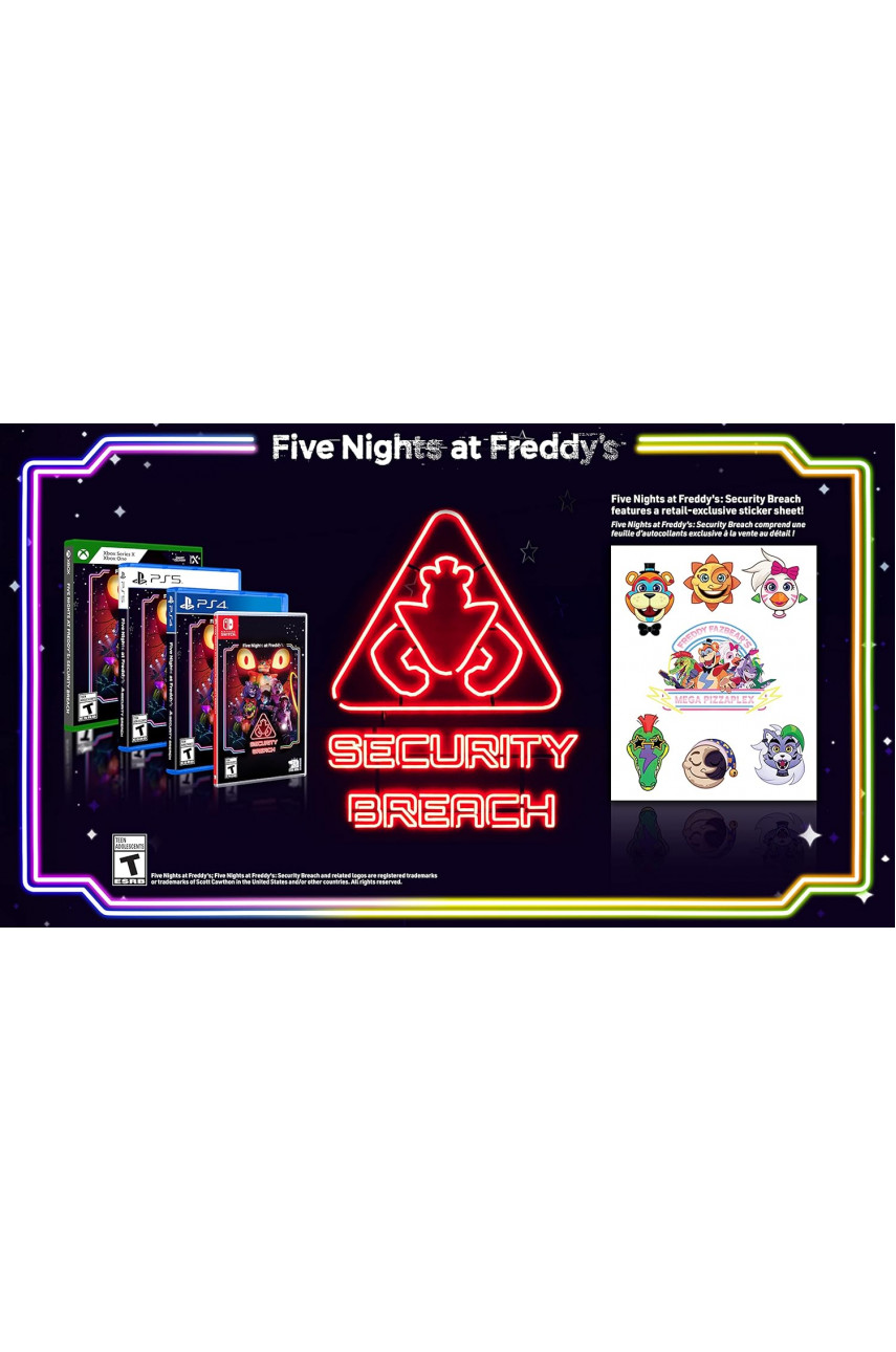 Five Nights at Freddy's: Security Breach [PS5, русская версия]