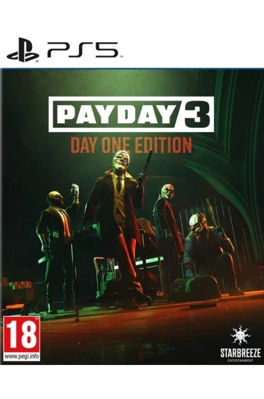 Payday 3 - Day One Edition [PS5, русские субтитры]