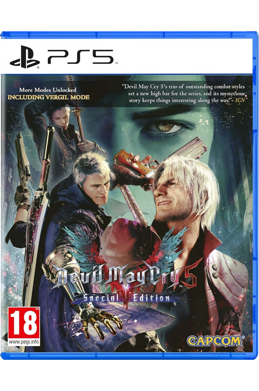 Devil May Cry 5 Special Edition [PS5, русские субтитры]