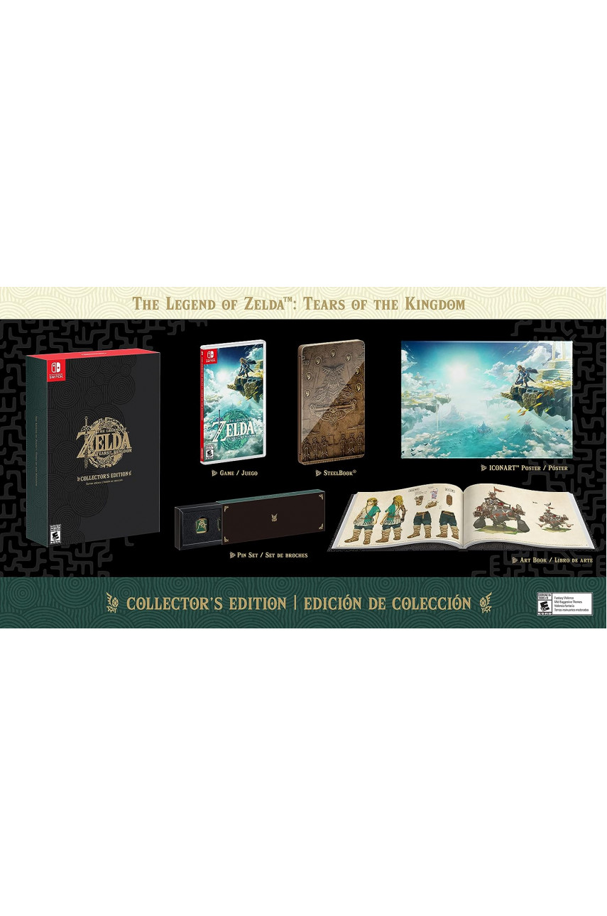 The Legend of Zelda: Tears of the Kingdom - Collectors Edition [Nintendo Switch, русская версия]