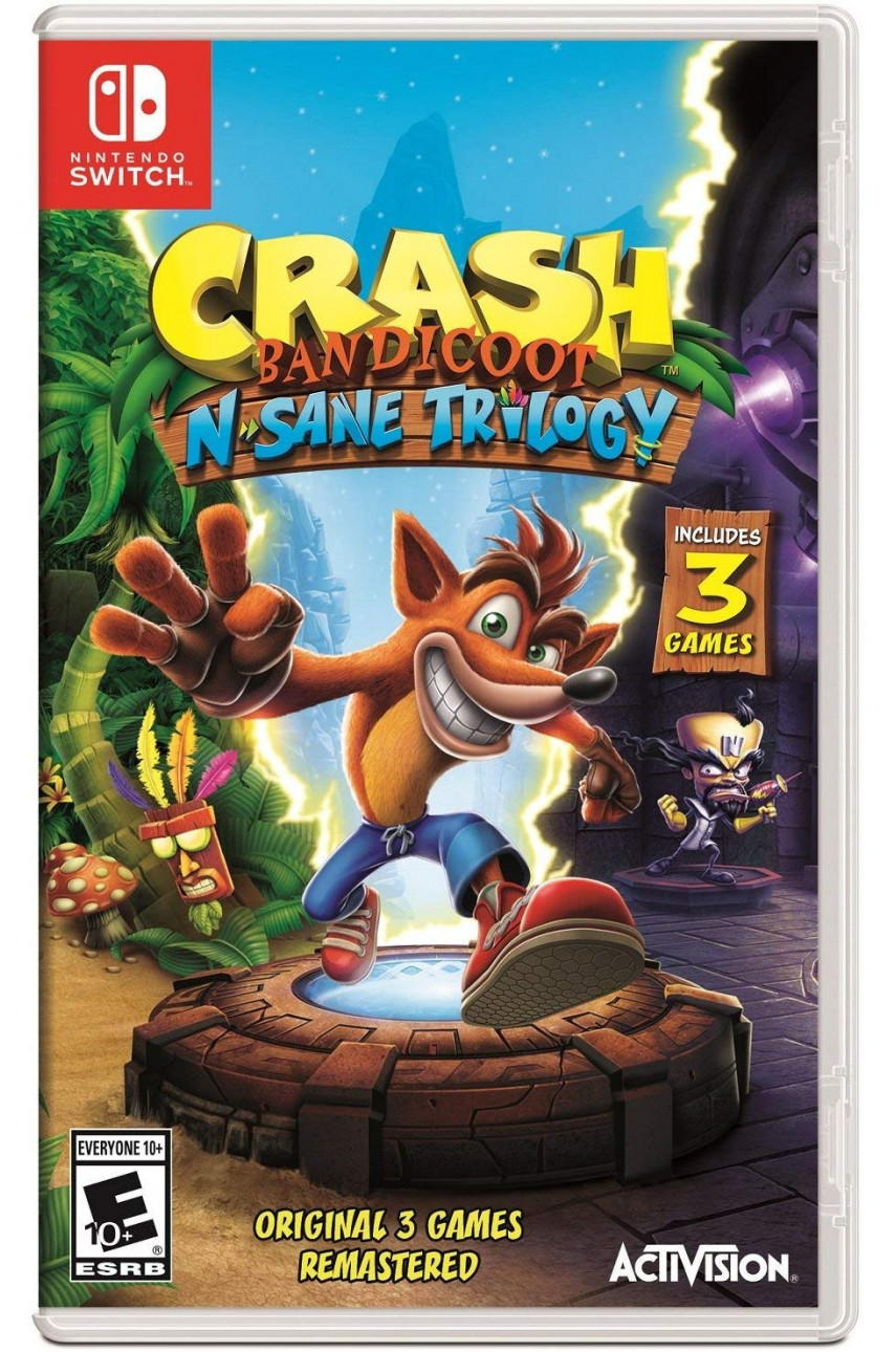 Crash Bandicoot N. Sane Trilogy [Nintendo Switch, английская версия]