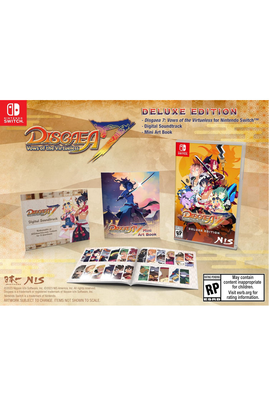 Disgaea 7: Vows of the Virtueless - Deluxe Edition [Nintendo Switch, английская версия]