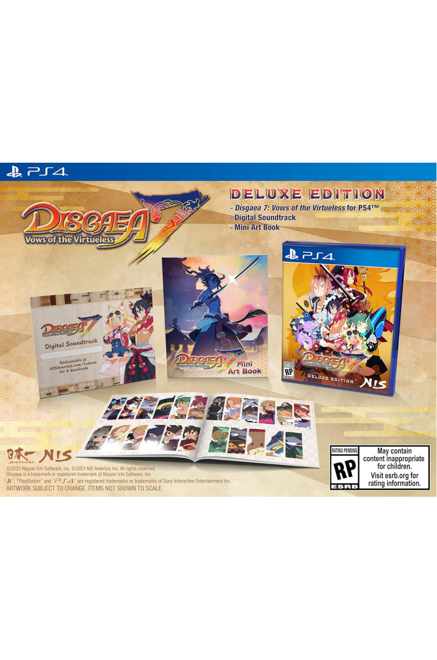 Disgaea 7: Vows of the Virtueless - Deluxe Edition [PS4, английская версия]