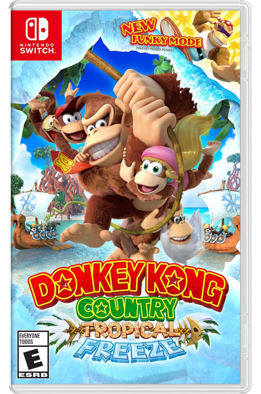 Donkey Kong Country Tropical Freeze [Nintendo Switch, английская версия] 