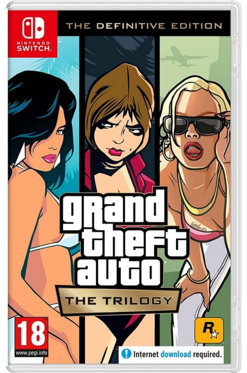 Grand Theft Auto: The Trilogy - The Definitive Edition [Nintendo Switch, русские субтитры]