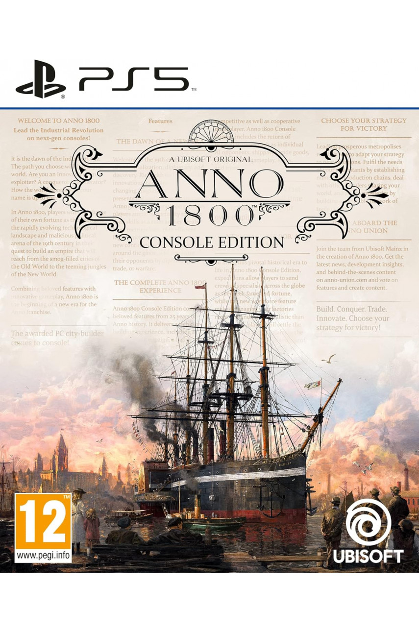 Anno 1800 Console Edition [PS5, русская версия]