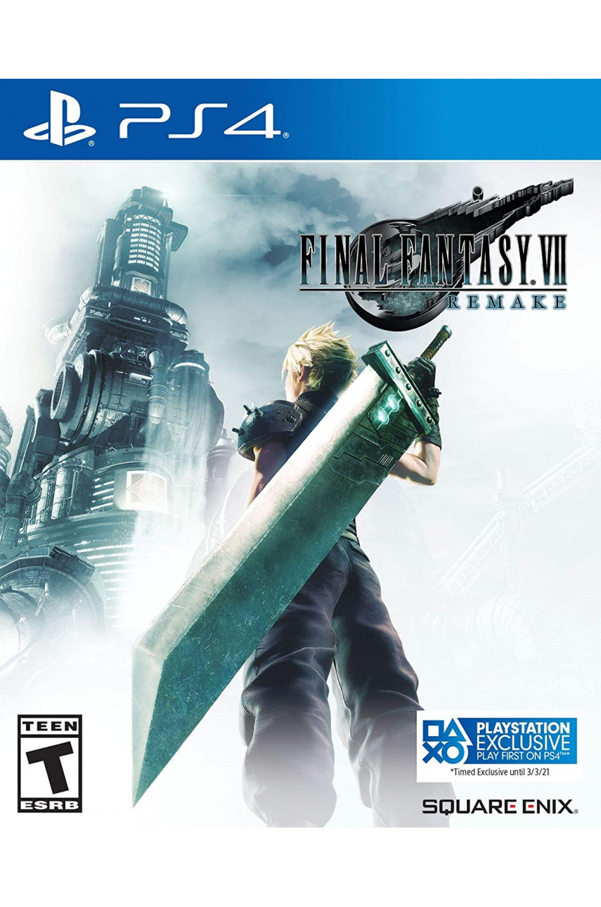 Final Fantasy VII Remake [PS4, английская версия]