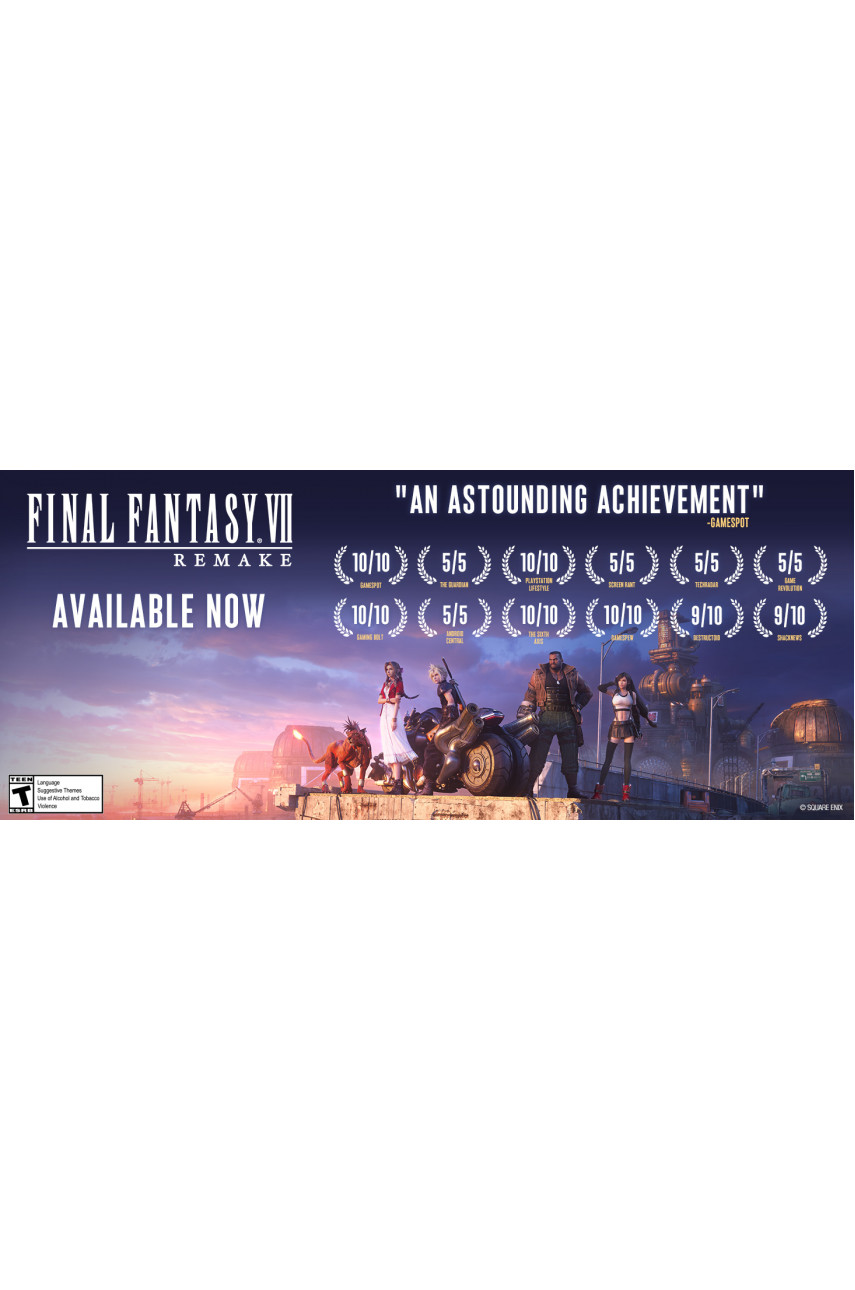 Final Fantasy VII Remake [PS4, английская версия]