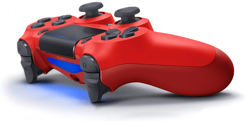 Джойстик Беспроводной DualShock 4 Magma Red Красная Лава PS4