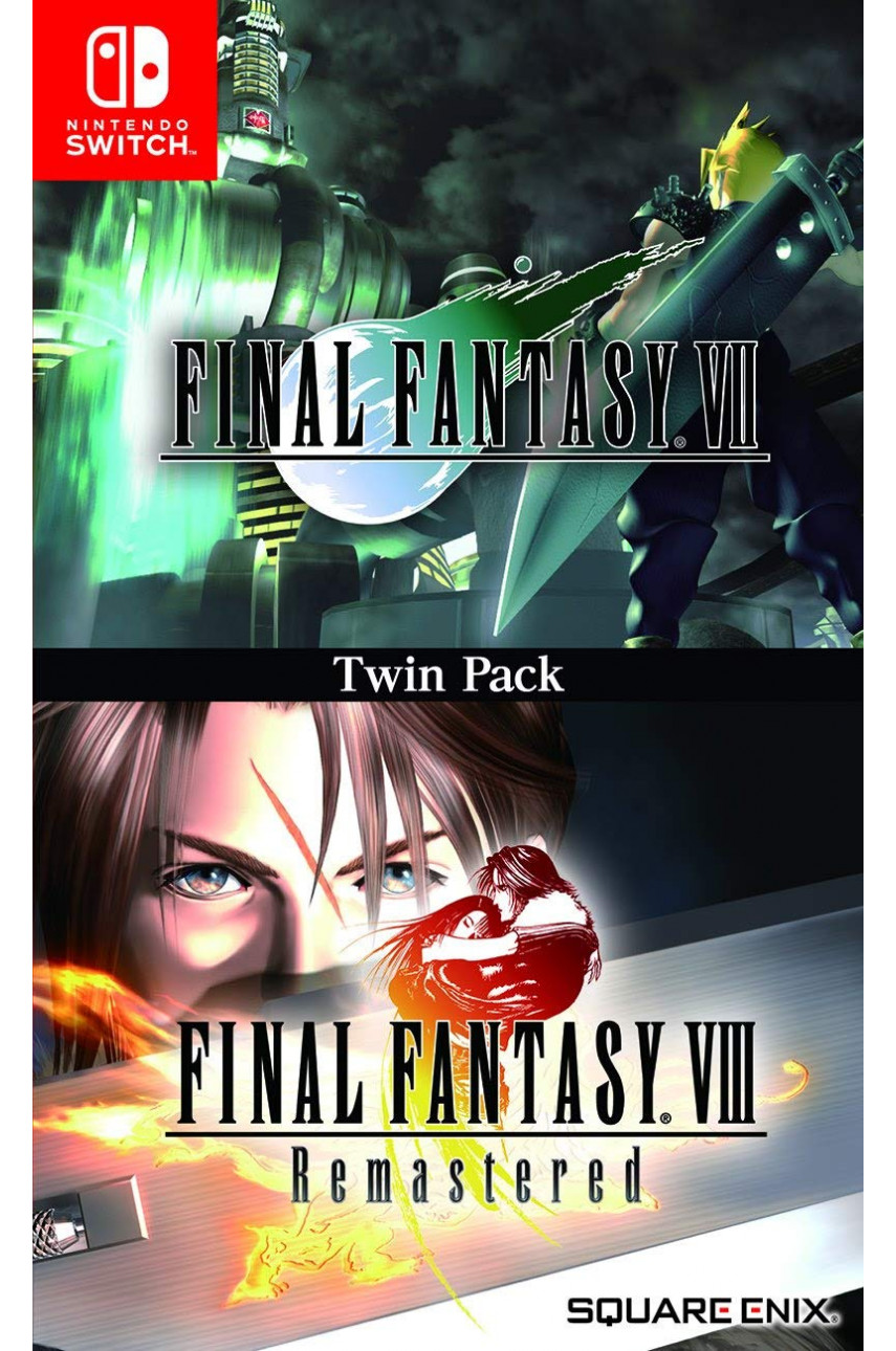 Final Fantasy VII & Final Fantasy VIII Remastered [Nintendo Switch, английская версия]