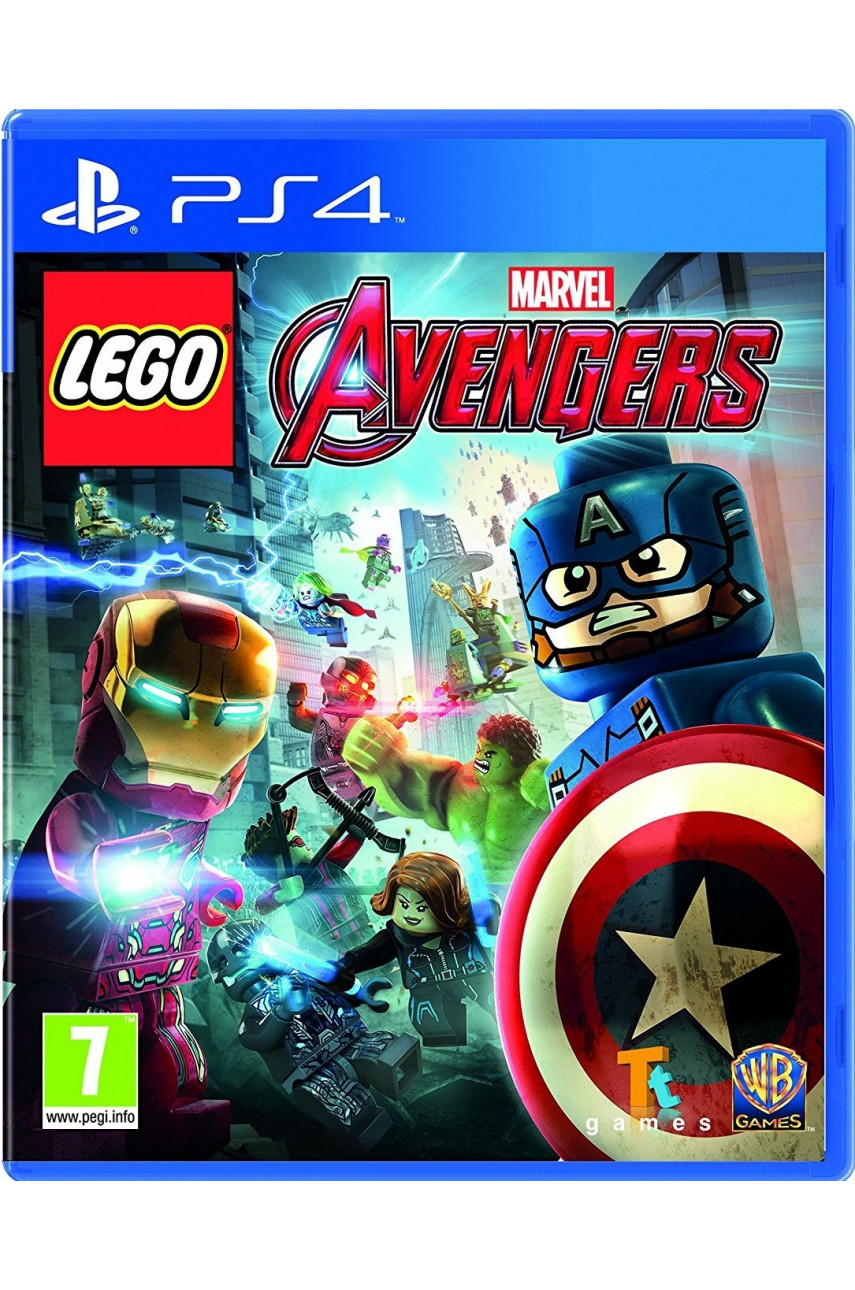 LEGO Marvel Avenger / Мстители [PS4, русские субтитры]