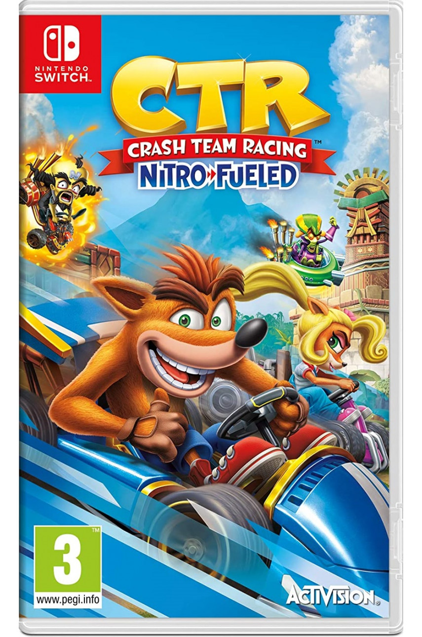 Crash Team Racing Nitro-Fueled [Nintendo Switch, английская версия]