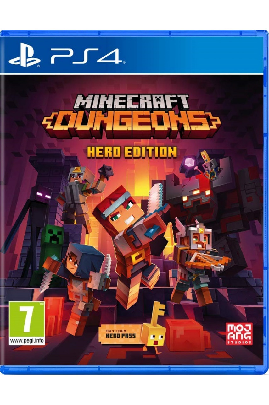 Minecraft Dungeons - Hero Edition [PS4, русские субтитры]