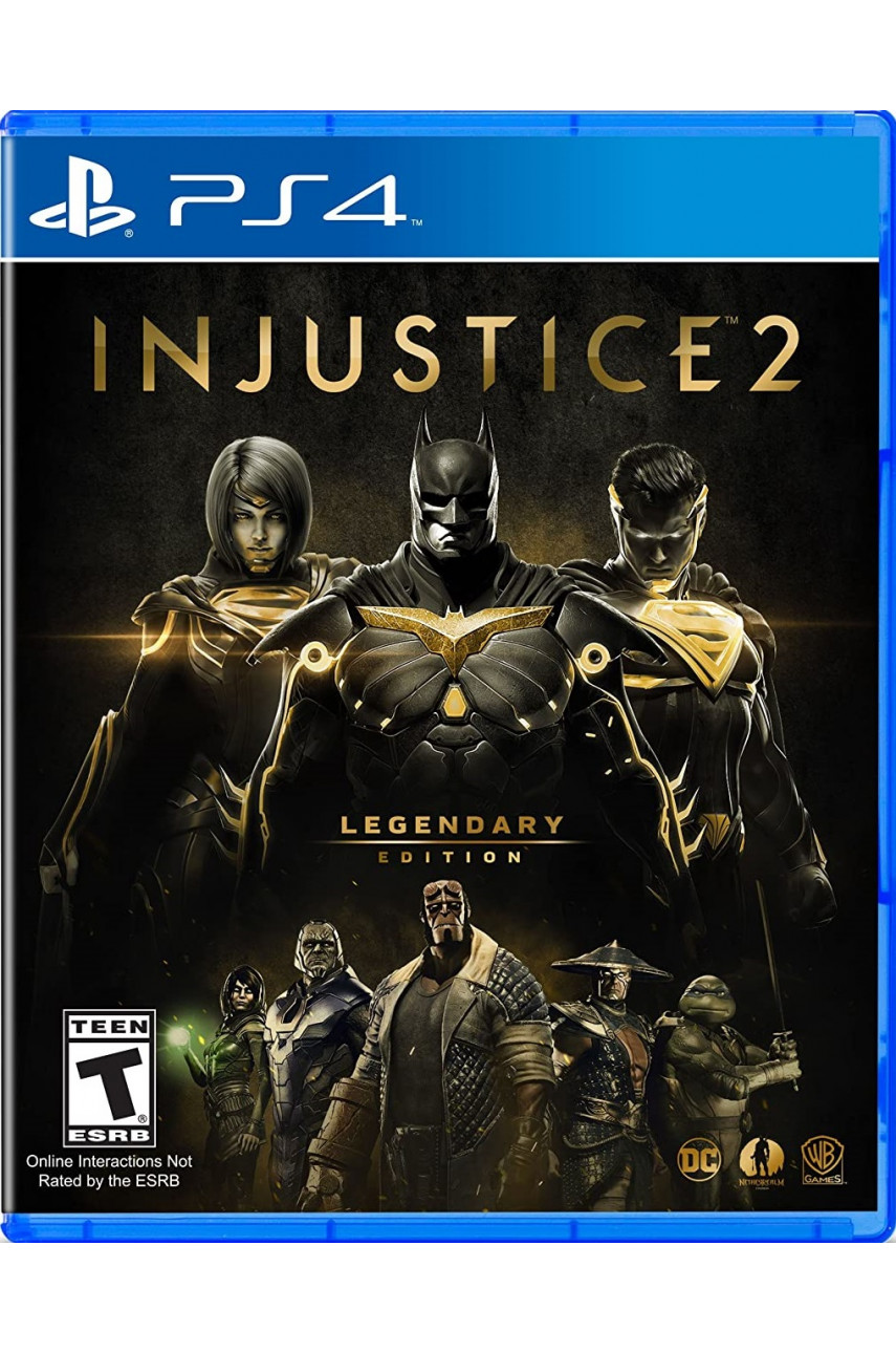 Injustice 2 - Legendary Edition [PS4, русские субтитры]