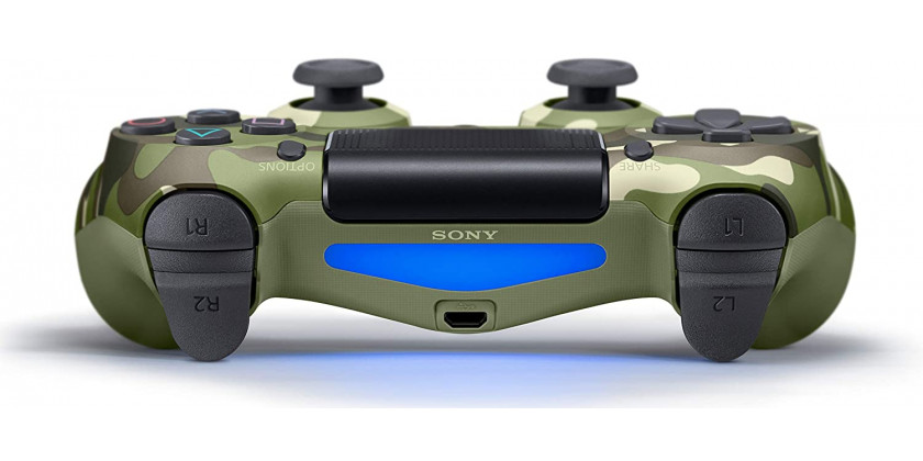 Джойстик Беспроводной DualShock 4 Camouflage Green Зеленый камуфляж PS4