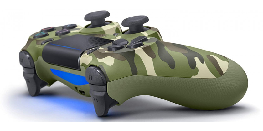 Джойстик Беспроводной DualShock 4 Camouflage Green Зеленый камуфляж PS4