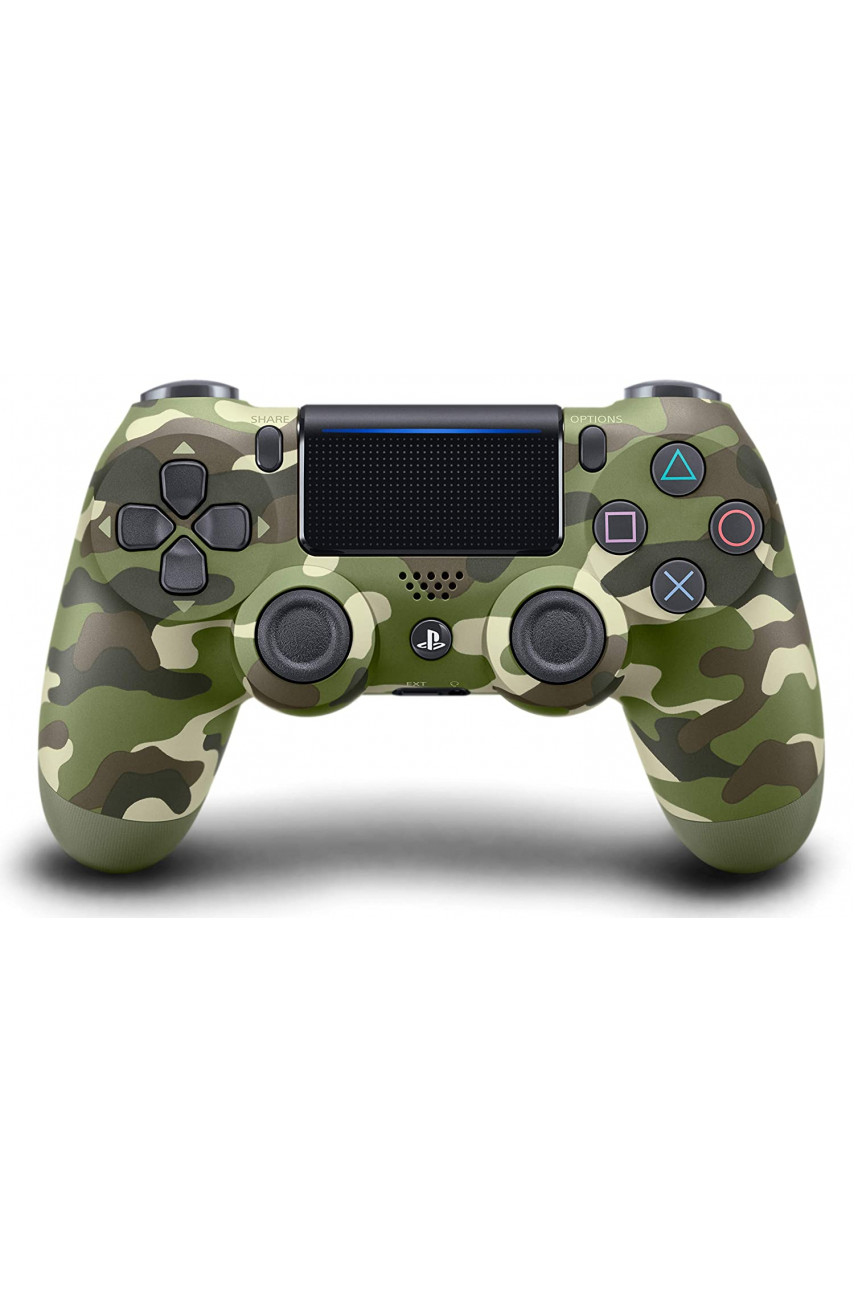 Джойстик Беспроводной DualShock 4 Camouflage Green Зеленый камуфляж PS4